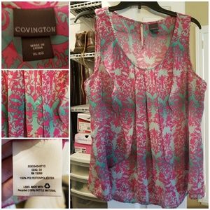 Fuchsia and Teal Tank